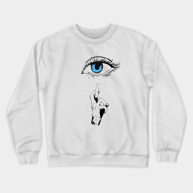 Six Eye Gojo Satoru Crewneck Sweatshirt by Violenz